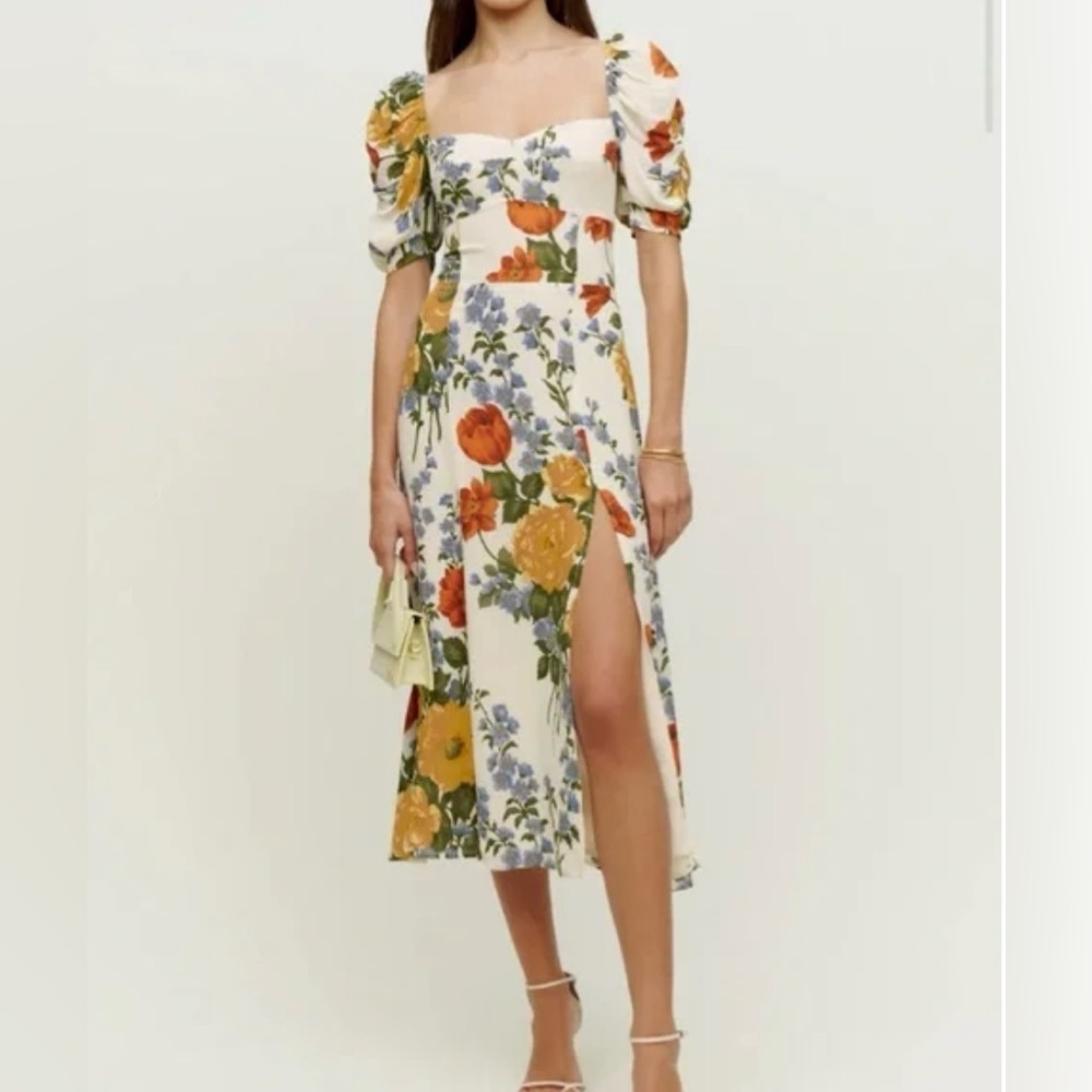 REFORMATION BANDIT DRESS FORMOSA